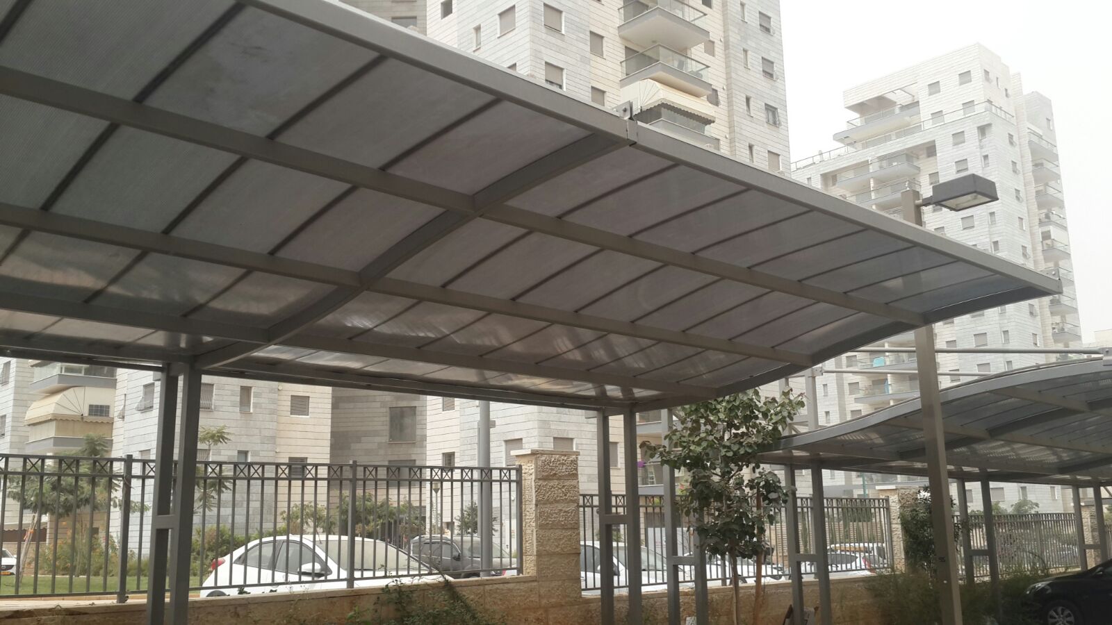 סככות לרכב - סככה לרכב לבית משותף - סככה לרכב לבית משותף