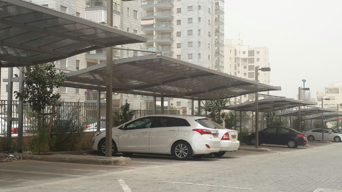 סככות לרכב - סככה לרכב לבית משותף - סככה לרכב מאלומיניום