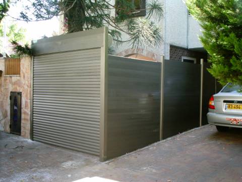 שערים - שערים דגם גלילה - שערים חשמליים