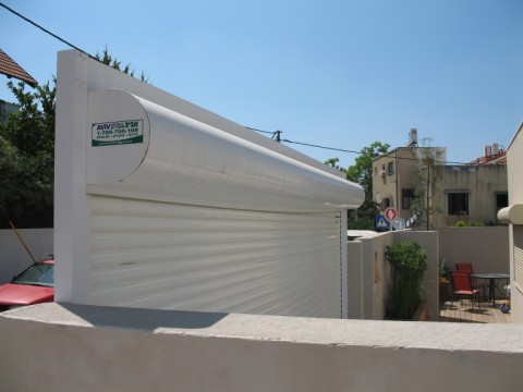 שערים - שערים דגם גלילה - שערים חשמליים