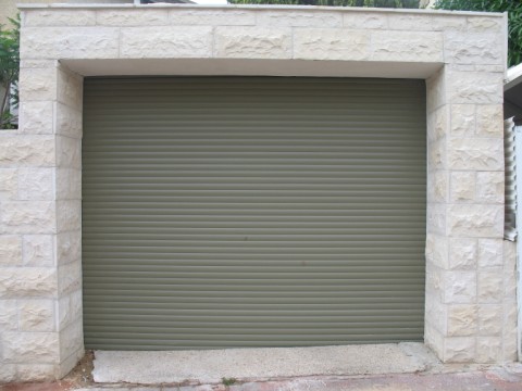 שערים - שערים דגם גלילה - שערים חשמליים