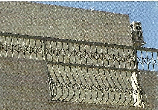סורגים - הגבהת מעקה מפרסת מסורג - הגבהת מעקה מרפסת מסורג
